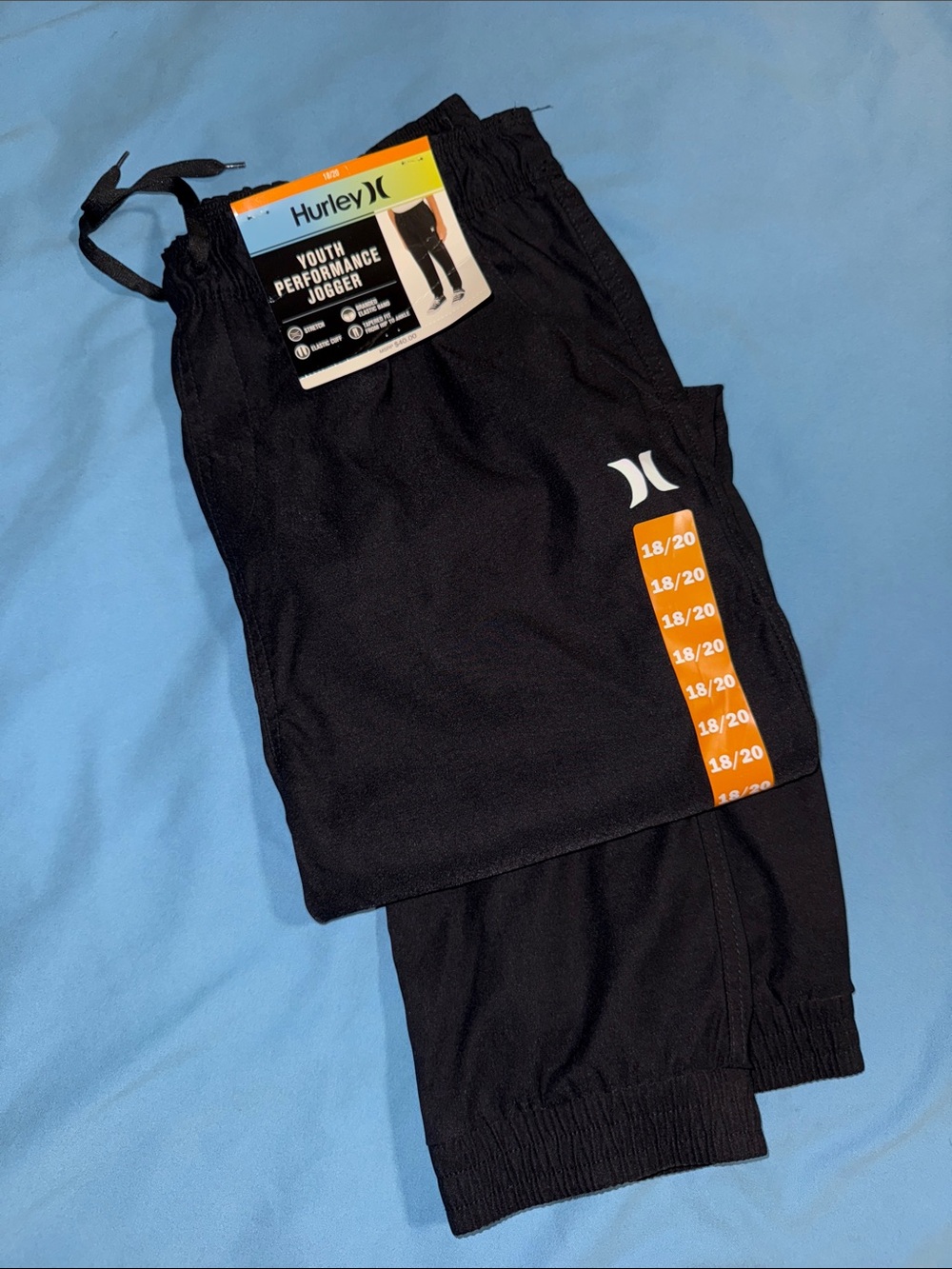 Hurley Black Youth Performance Joggers